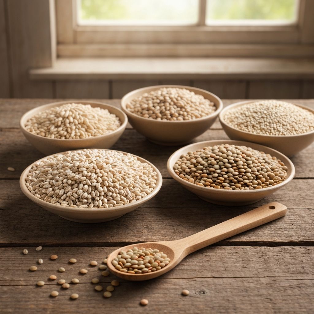 Целозърнаті жітаріці - ориз, ячмень, сочевица